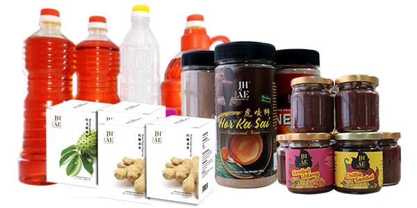 Jahe product range